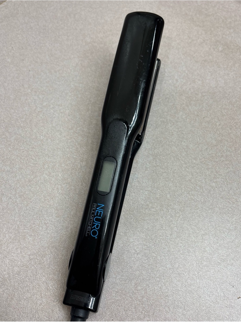 Neuro by Paul Mitchell Smooth Titanium Flat Iron 1.25" Hair Straightener Works